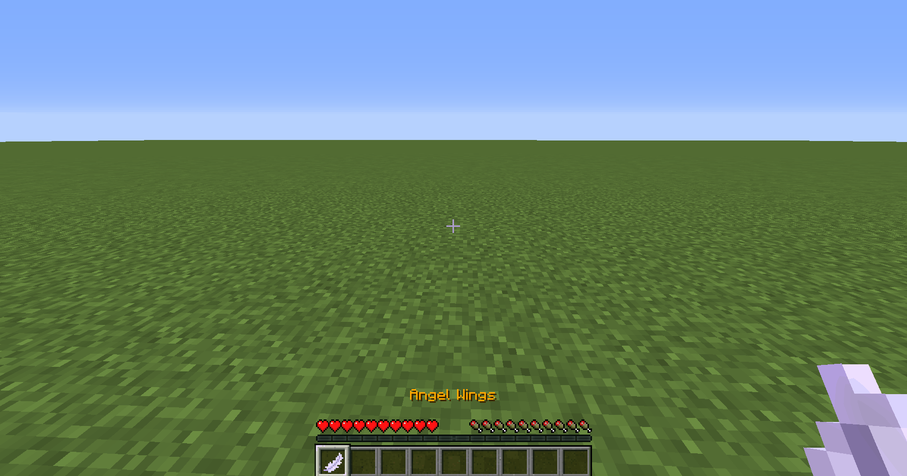 Taking off with Angel Wings