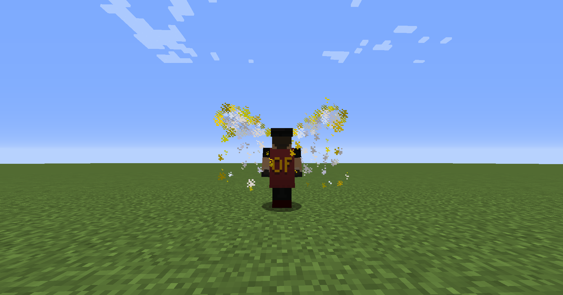 Angel wing default animation