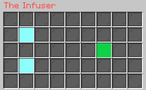 Infuser slot illustration