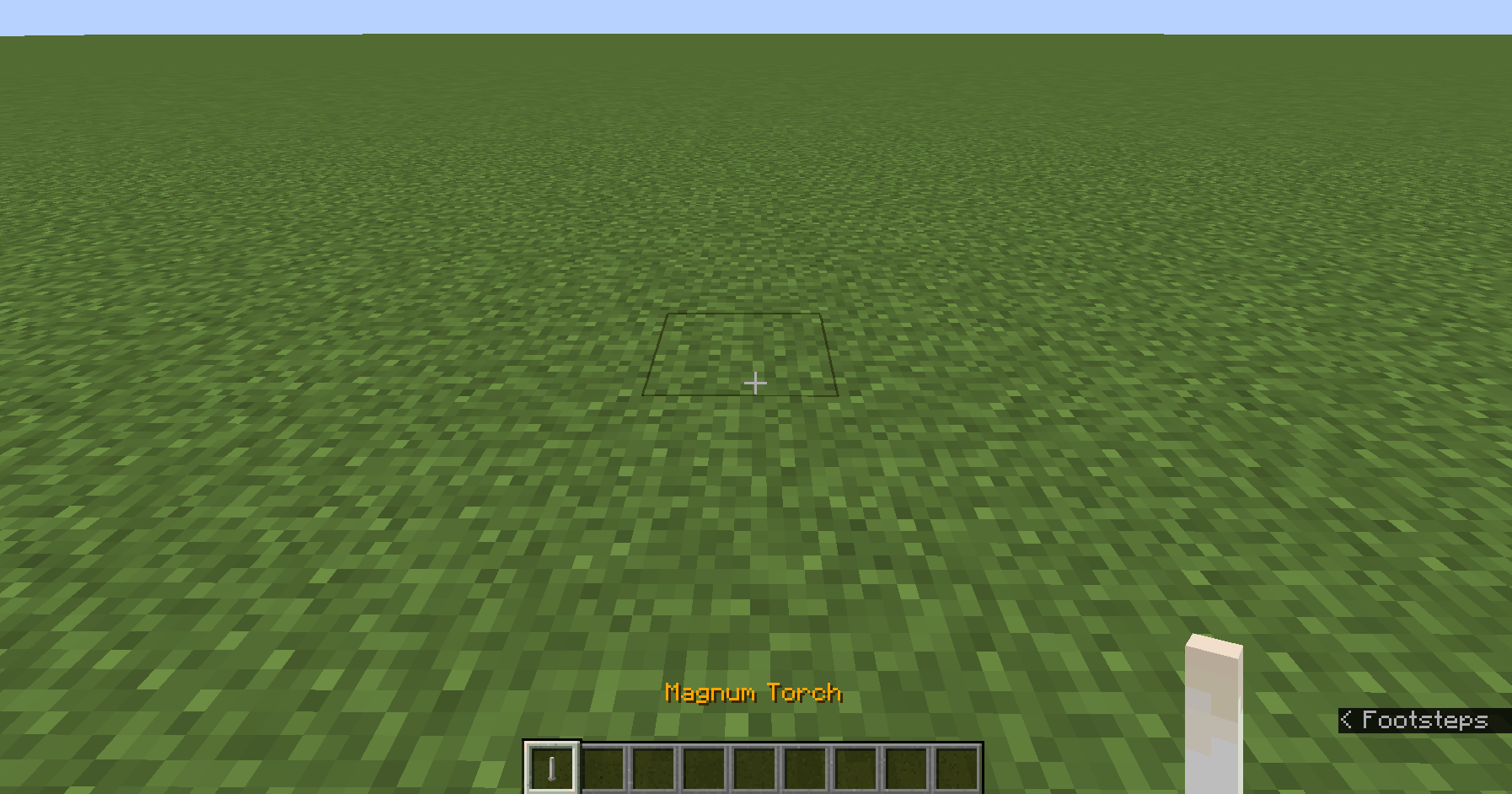 Magnum torch placement